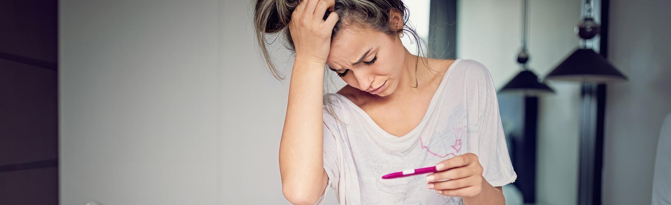 Teen girl stressed about a pregnancy test. What if I find out I'm pregnant?